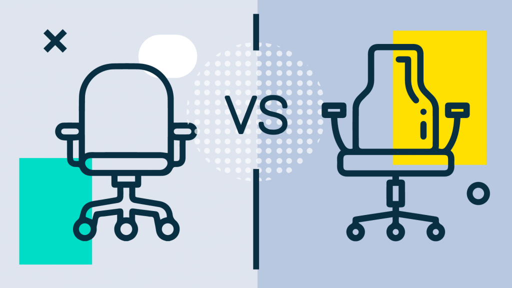 sillas de oficina caras vs baratas